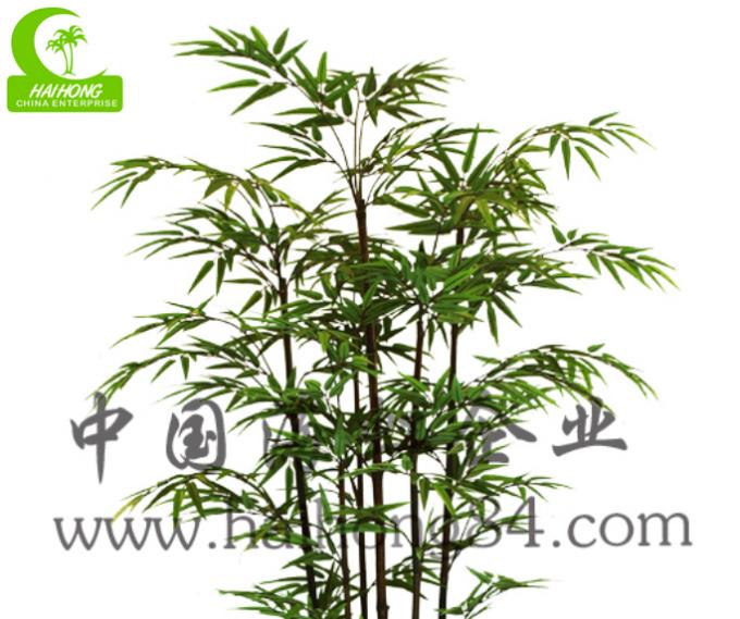 albero di bambù verde artificiale realistico per la decorazione del landscpe e del giardino