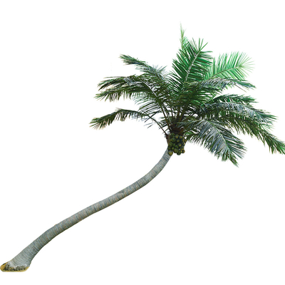 La grande S modella la resistenza UV artificiale di altezza 4-15m dell'albero del cocco