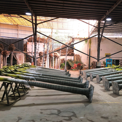 Custom Height 3-30m Evergreen Artificial Coconut Palm Tree For Outdoor Events