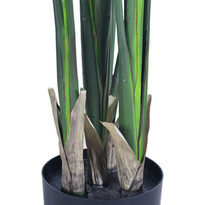 Wholesale Artificial Plants Palm Tree & Birds of Paradise - Model K Traveler's Palm 5.2ft-8.2ft | Haihong Factory Direct | Large Tropical Artificial Trees for Outdoor Landscaping