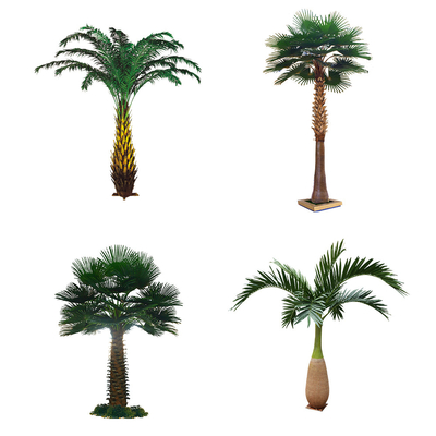 All season 400cm Height Artificial Tropical Tree , Large Artificial Outdoor Trees Durable