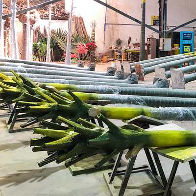 Custom Height 3-30m Evergreen Artificial Coconut Palm Tree For Outdoor Events