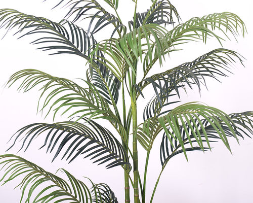 Faux Silk Hawaii Palm Artificial Plant Wholesale Palm Trees For Indoor Home Living Room Corner Decor Faux Tropical Plant