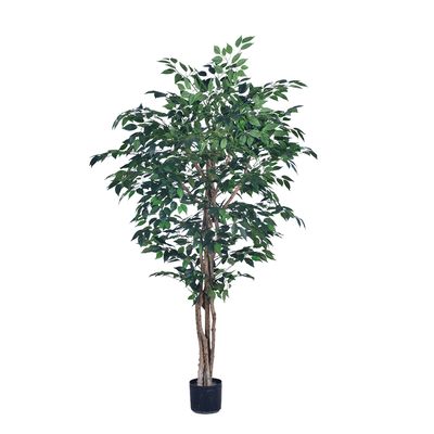 albero artificiale di ficus 6ft, albero artificiale di banyan per la decorazione