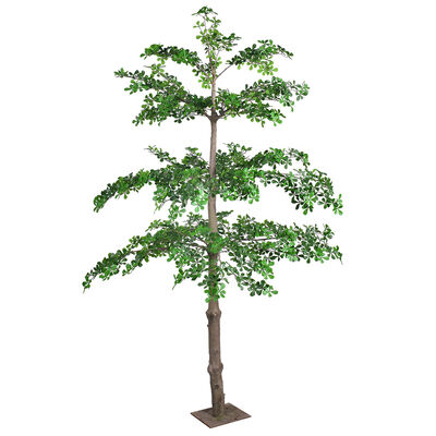 Albero Artificiale Terminalia 180cm 260cm 320cm | Grande Albero Finto per Hotel e Paesaggistica Commerciale | Decorazione Interni Esterni