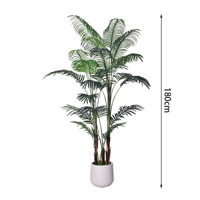 All'ingrosso 180cm (5,9ft) Palme artificiali per interni - I Style Areca Palm Plant. Haihong Factory Direct. Grande Palma Falsca per la decorazione di casa e ufficio.